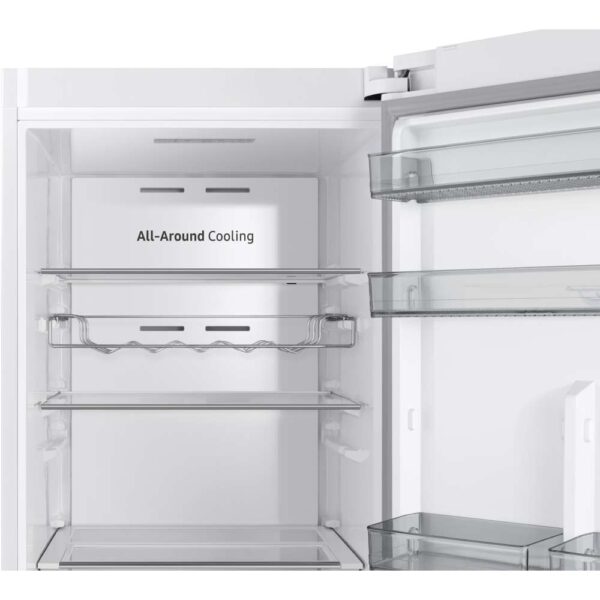 White One Door WiFi Fridge, Tall Freezer - Samsung - Naamaste London Homewares - 6