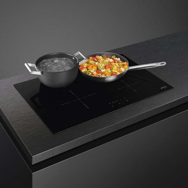 75cm 4 Zone Smeg Induction Hob, Frameless - SI2741D - Naamaste London Homewares - 3