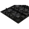 60cm Black 4 Burner Gas Hob - Neff T26BR46S0 - Naamaste London Homewares - 4