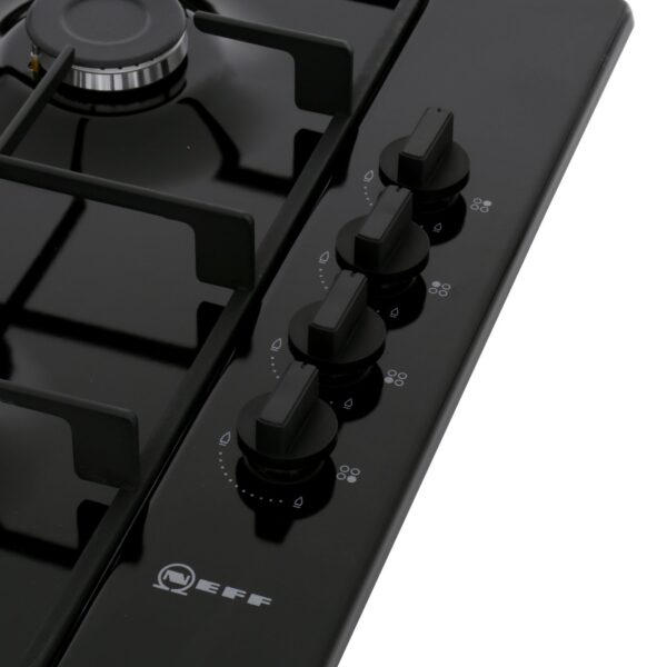 60cm Black 4 Burner Gas Hob - Neff T26BR46S0 - Naamaste London Homewares - 6