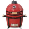 40cm Minimo 15" Charcoal BBQ Grills, Red Pack - Kamado Bono TQ0015RED - Naamaste London Homewares - 3