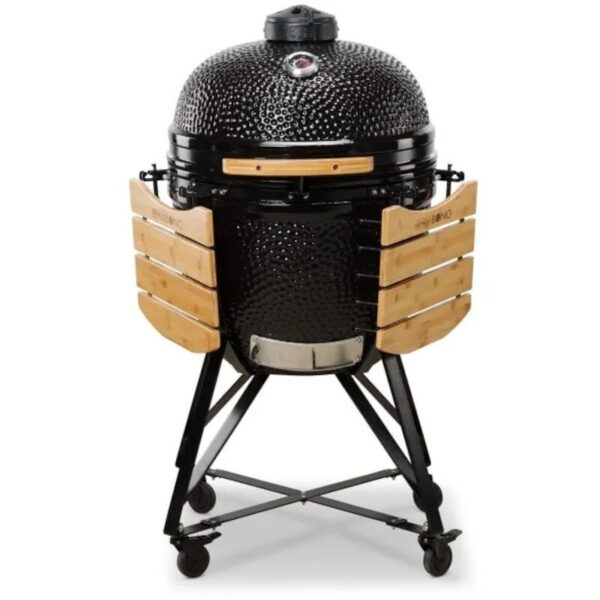 59cm Grande 23 Charcoal BBQ Grills, Black - Kamado Bono TQ0023ALLIN - Naamaste London Homewares - 3