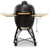 59cm Grande 23 Charcoal BBQ Grills, Black - Kamado Bono TQ0023ALLIN - Naamaste London Homewares - 4