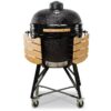 64cm Limited 25 Charcoal BBQ Grills, Black - Kamado Bono TQ0025 - Naamaste London Homewares - 2