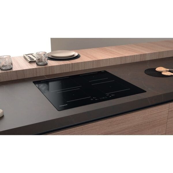 59cm 4 Zone Induction Hob Black - Hotpoint TQ 1460S NE - Naamaste London Homewares - 7