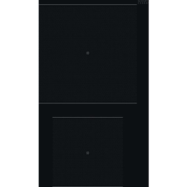 59cm Black 4 Zone Induction Hob, Frameless - Hotpoint TS 5760F NE - Naamaste London Homewares - 3