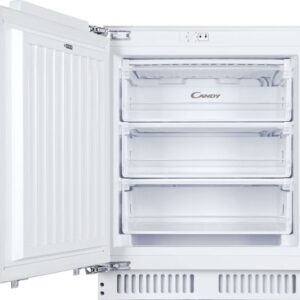 60cm Integrated Freezer, Fixed Hinge, White - Candy CFU 135 NEK/N - Naamaste London Homewares - 1