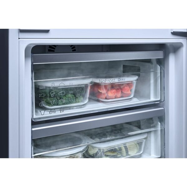 260L No Frost Integrated Fridge Freezer, 70/30, White - Miele KDN 7714 E - Naamaste London Homewares - 5