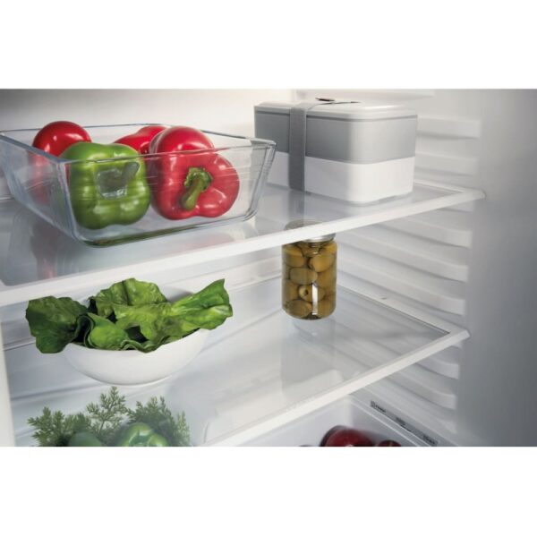 144L Built-Under Larder Integrated Fridge, Stainless Steel - Indesit INBUL011.UK - Naamaste London Homewares - 3