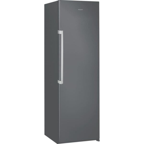 371L Freestanding Tall Larder Fridge, Grey - Hotpoint SH8A2QGRDUK - Naamaste London Homewares - 1