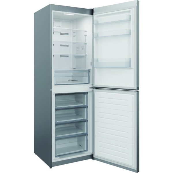 322L Freestanding Silver Fridge Freezer, 50/50, A Rated - Indesit IBTNF60182SUK - Naamaste London Homewares - 4