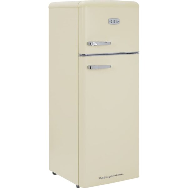 162L Barley Retro Fridge Freezer, 80/20, Cream - CDA Betty - Naamaste London Homewares - 2