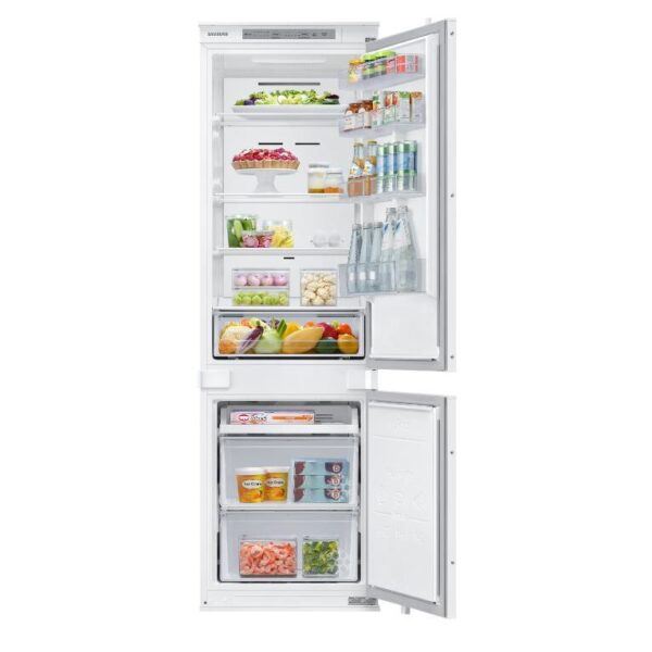 267L SpaceMax Integrated Fridge Freezer with Total No Frost, White - Samsung BRB26600FWW - Naamaste London Homewares - 7