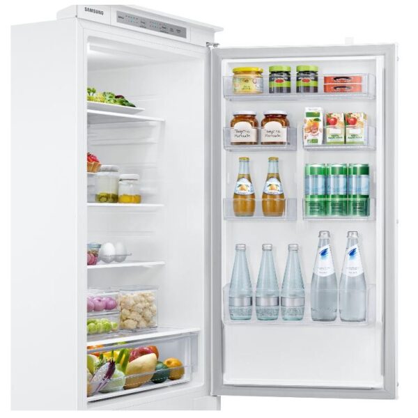 267L SpaceMax Integrated Fridge Freezer with Total No Frost, White - Samsung BRB26600FWW - Naamaste London Homewares - 6