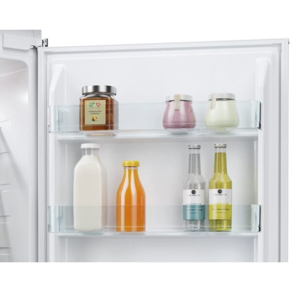 228L No Frost Integrated Fridge Freezer, 50/50, White - Candy CB50N518FK - Naamaste London Homewares - 3