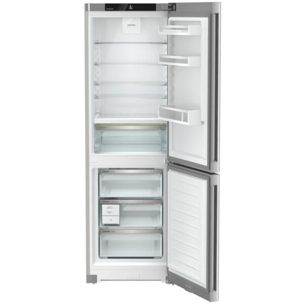 321L No Frost Freestanding Fridge Freezer, 70/30, Silver, C Rated - Liebherr CBNsfc522i - Naamaste London Homewares - 5