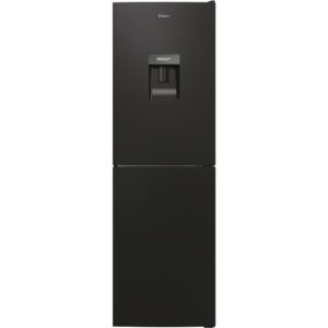 55cm Low Frost Black Fridge Freezer, 50/50 - Candy CCT3L517EWBK - Naamaste London Homewares - 1