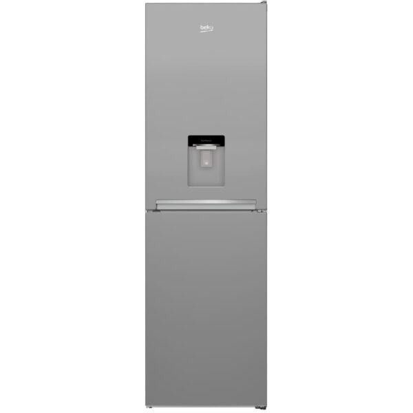 268L Freestanding Frost Free Beko Fridge Freezer, 50/50, Silver - CFG3582DS - Naamaste London Homewares - 1