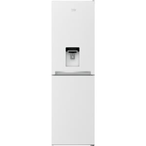 268L Frost Free Beko Fridge Freezer, 50/50, White - CFG4582DW - Naamaste London Homewares - 1