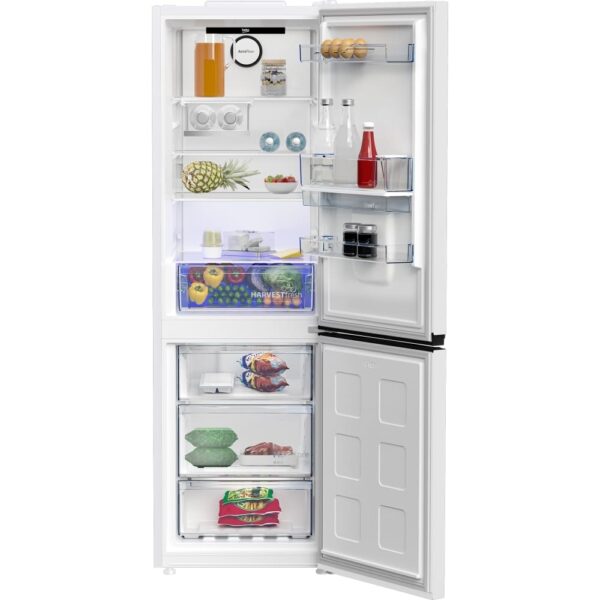 316L No Frost Beko Fridge Freezer, 60/40, White - CNB3G4686DVW - Naamaste London Homewares - 5