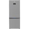 475L Freestanding Frost Free Beko Fridge Freezer, 70/30, Stainless Steel - CNG5785VPS - Naamaste London Homewares - 1