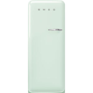 244L Retro Tall Fridge with Ice Box, Pastel Green - Smeg FAB28LPG5 - Naamaste London Homewares - 1