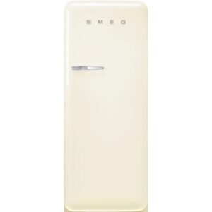 60cm Retro Tall Fridge with Ice Box, Cream - Smeg FAB28RCR5UK - Naamaste London Homewares - 1