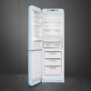 331L Retro Frost Free Smeg Fridge Freezer, 60/40, Pastel Blue - FAB32LPB5UK - Naamaste London Homewares - 2