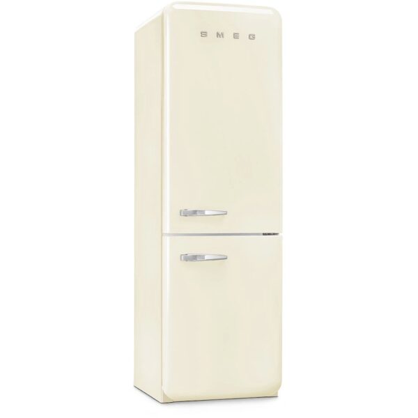 331L Retro Frost Free Smeg Fridge Freezer, 60/40, Cream - FAB32RCR5UK - Naamaste London Homewares - 2