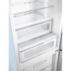 331L Retro Frost Free Smeg Fridge Freezer, 60/40, Pastel Blue - FAB32RPB5UK - Naamaste London Homewares - 3