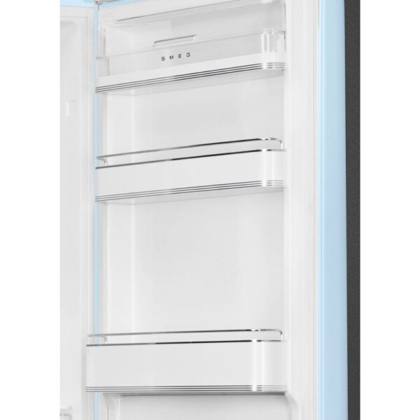 331L Retro Frost Free Smeg Fridge Freezer, 60/40, Pastel Blue - FAB32RPB5UK - Naamaste London Homewares - 4