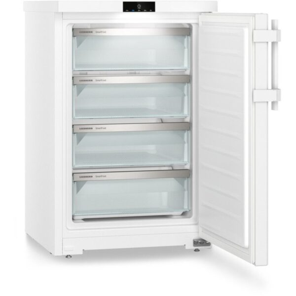 107L Low Frost Under Counter Freezer, White, C Rated - Liebherr Fc1404 - 147 - Naamaste London Homewares - 4