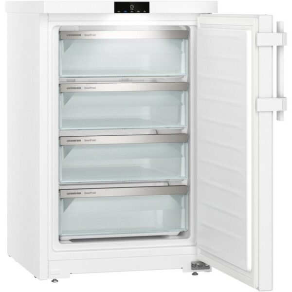 107L Freestanding Under Counter Freezer, White - Liebherr Fd1404 - 147 - Naamaste London Homewares - 4