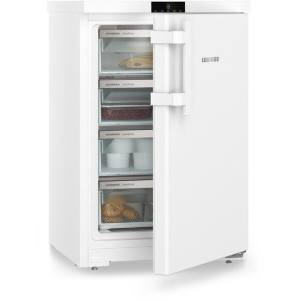 107L Freestanding Under Counter Freezer, White - Liebherr Fd1404 - 147 - Naamaste London Homewares - 6