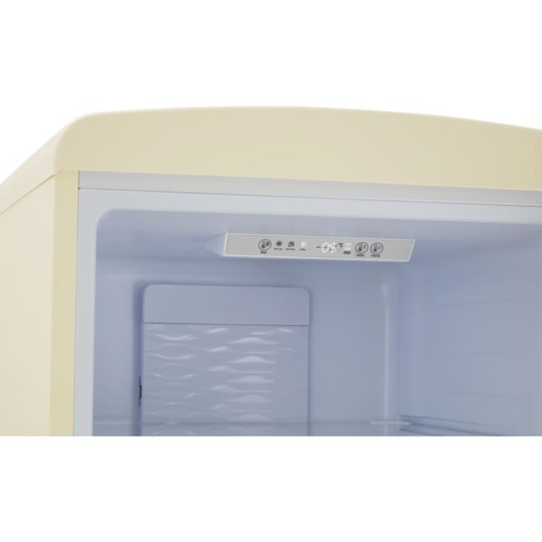330L Retro Frost Free Fridge Freezer, Cream - CDA Florence Barley - Naamaste London Homewares - 6