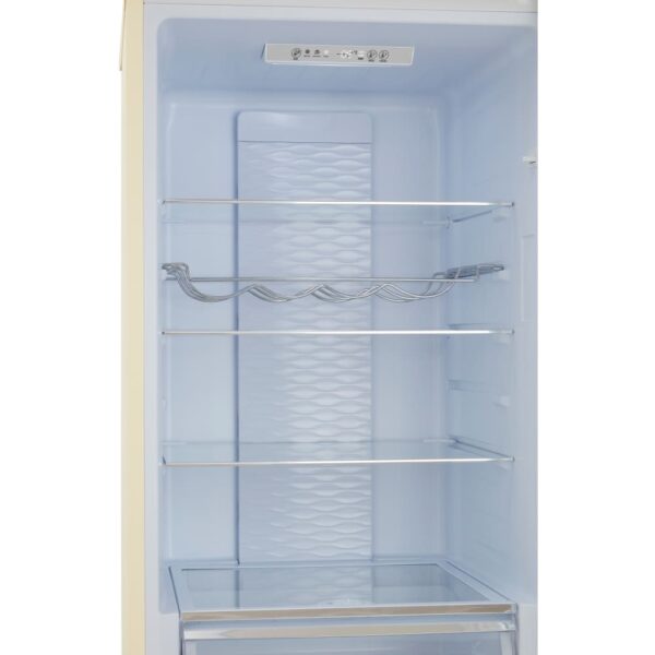 330L Retro Frost Free Fridge Freezer, Cream - CDA Florence Barley - Naamaste London Homewares - 7