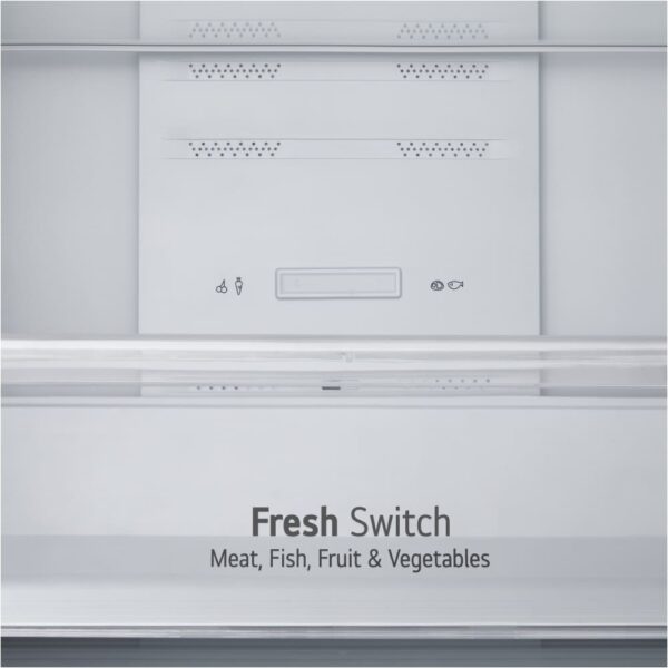 336L No Frost Freestanding Fridge Freezer, 70/30, Silver - LG GBM22HSADH - Naamaste London Homewares - 4