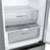 344L No Frost Freestanding Fridge Freezer, 60/40, Silver - LG GBV3100DPY - Naamaste London Homewares - 10