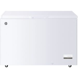 310L Freestanding Chest Freezer, White - Hoover HHCH 312 EL - Naamaste London Homewares - 1