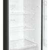 247L Black Fridge Freezer, Frost Free 60/40 - Hoover HOCH1T518FBK - Naamaste London Homewares - 6