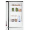 247L Black Fridge Freezer, Frost Free 60/40 - Hoover HOCH1T518FBK - Naamaste London Homewares - 9