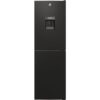 145L Low Frost Black Fridge Freezer, 50/50 - Hoover HV3CT175LFWKB - Naamaste London Homewares - 1