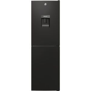 145L Low Frost Black Fridge Freezer, 50/50 - Hoover HV3CT175LFWKB - Naamaste London Homewares - 1