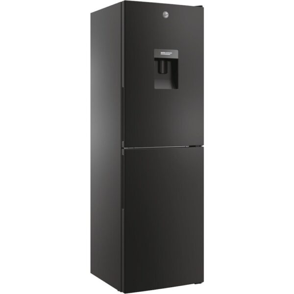 145L Low Frost Black Fridge Freezer, 50/50 - Hoover HV3CT175LFWKB - Naamaste London Homewares - 4