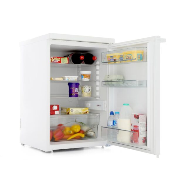 55cm Larder Under Counter Fridge, White - Miele K12010S-2 - Naamaste London Homewares - 5