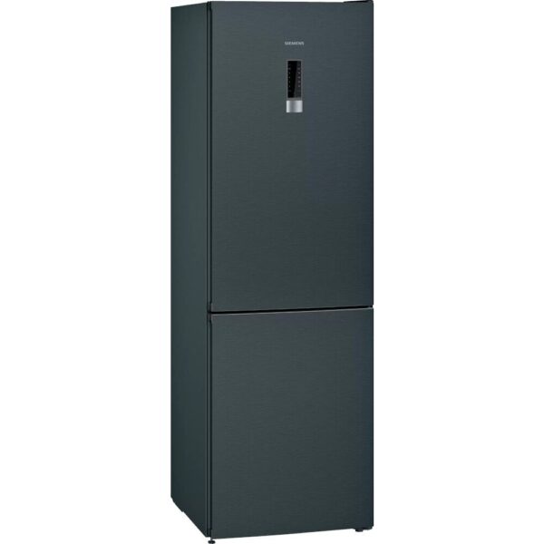 321L Frost Free Black Fridge Freezer, 60/40 Freestanding - Siemens KG36NXXDF iQ300 - Naamaste London Homewares - 1