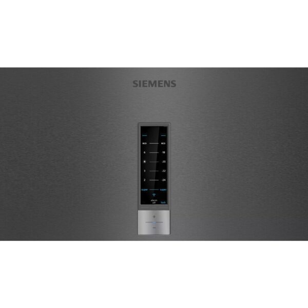 321L Frost Free Black Fridge Freezer, 60/40 Freestanding - Siemens KG36NXXDF iQ300 - Naamaste London Homewares - 3
