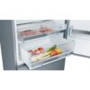 413L Low Frost Bosch Fridge Freezer, 60/40, Stainless Steel - KGE49AICAG Series 6 - Naamaste London Homewares - 5