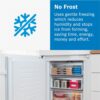 279L No Frost Bosch Fridge Freezer, 60/40, White - KGN33NWEAG Series 2 - Naamaste London Homewares - 5