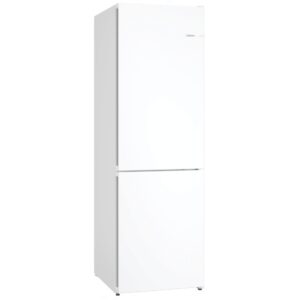 321L No Frost Bosch Fridge Freezer, 60/40, White - KGN362WDFG - Naamaste London Homewares - 1